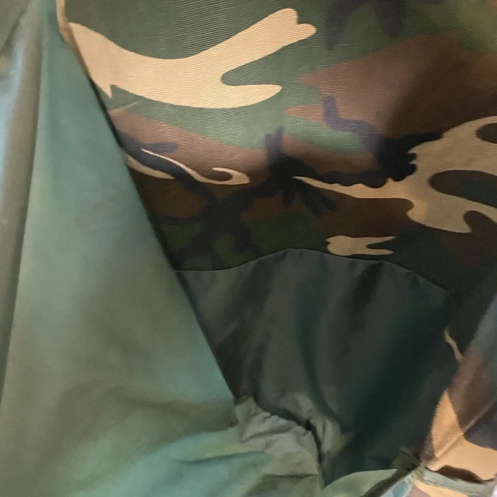 VTG Duck Camo Game Winner Shooting Vest Mens Medium Hunting Sportswear Quilted